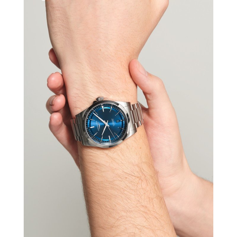Longines Conquest - Acciaio - Quadrante Blu