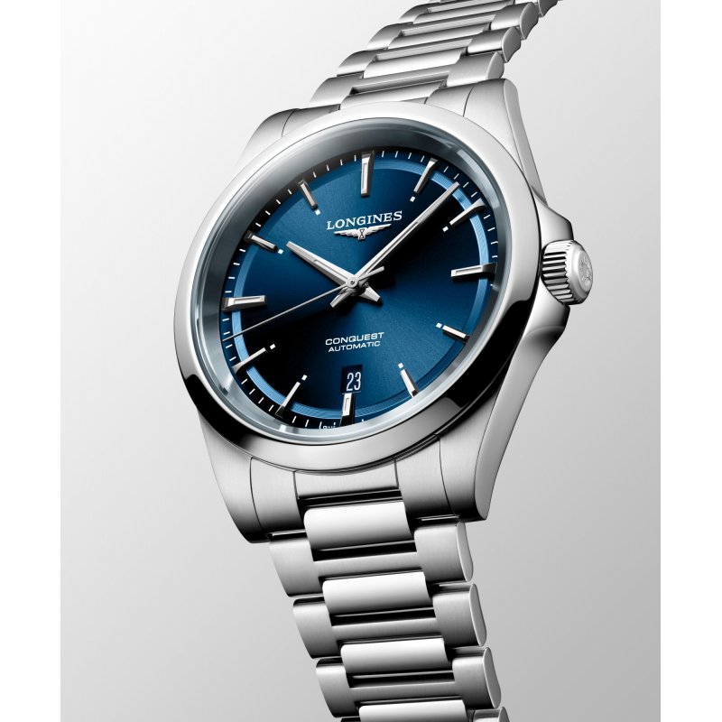 Longines Conquest - Acciaio - Quadrante Blu