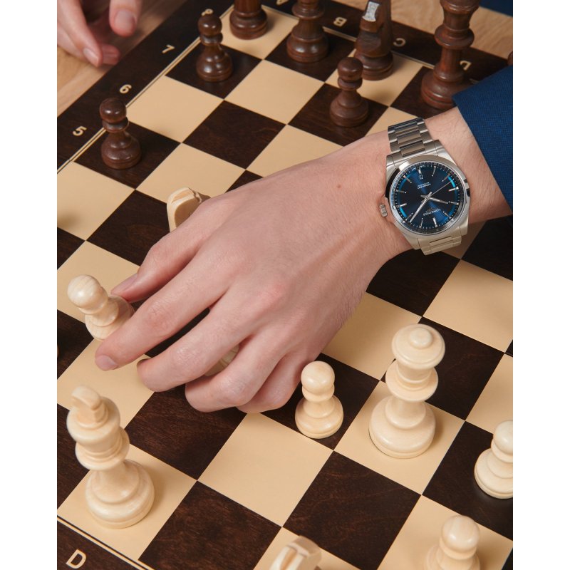 Longines Conquest - Acciaio - Quadrante Blu