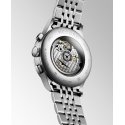 Longines - Record Chronograph - Acciaio - Nero