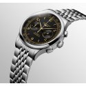 Longines - Record Chronograph - Acciaio - Nero