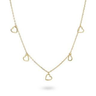 Bottega Boccadamo - Collana Cuori - Oro Giallo