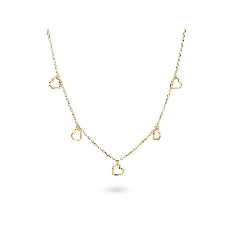 Bottega Boccadamo - Collana Cuori - Oro Giallo