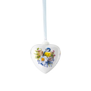 Hutschenreuther - Cuore Di Porcellana - Porcellana - Cinciarella Blu