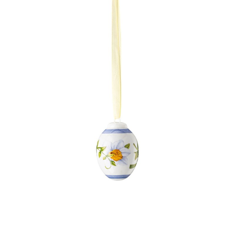 Hutschenreuther - Uovo Mini - Porcellana - Narciso Bianco