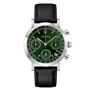 Bulova - Crono High Precision - Acciaio - Pelle