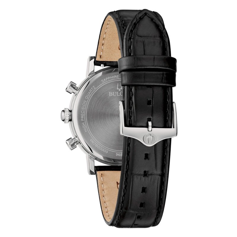 Bulova - Crono High Precision - Acciaio - Pelle