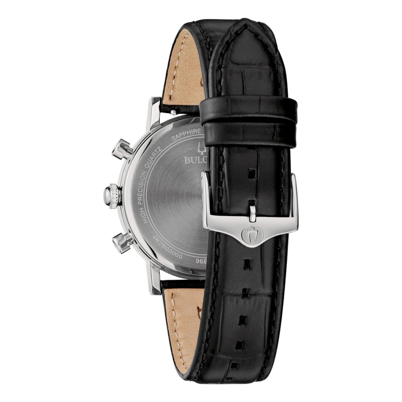 Bulova - Crono High Precision - Acciaio - Pelle