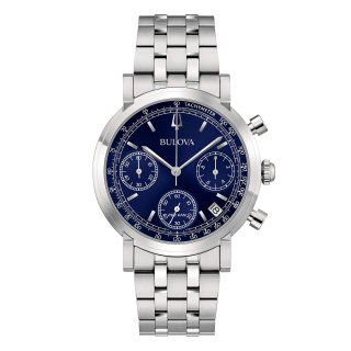 Bulova - Crono High Precision - Acciaio - Blu