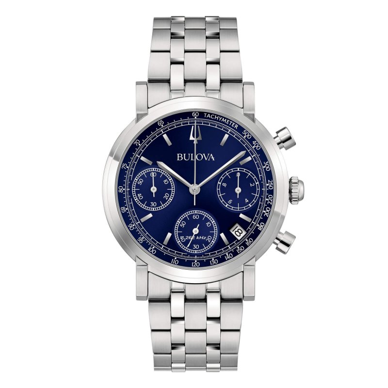 Bulova - Crono High Precision - Acciaio - Blu