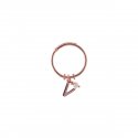 Rue Des Mille - Anello Lettera E - Argento 925 - Oro Rosa