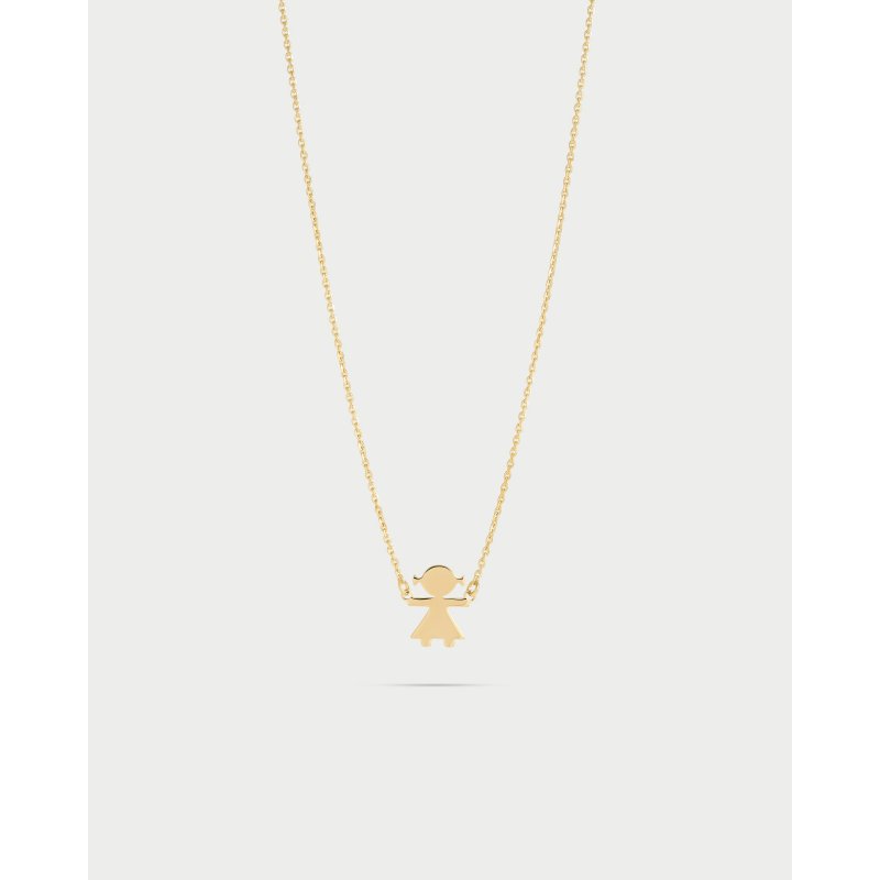 Rue Des Mille - Girocollo Bimba - Argento 925 - Oro Rosa