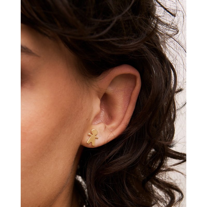 Rue Des Mille - Orecchini Lobo Bimbo - Argento 925
