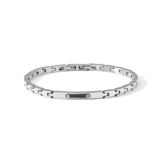 Bracciale Acciaio E Pvd Nero