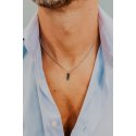Girocollo Argento E Diamante Bianco