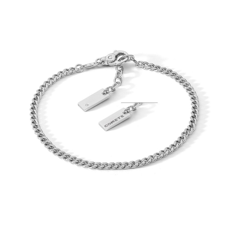 Bracciale Argento E Diamante Bianco
