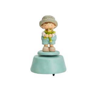 Henriette - Carillon Bimbo - Resina - Multicolor