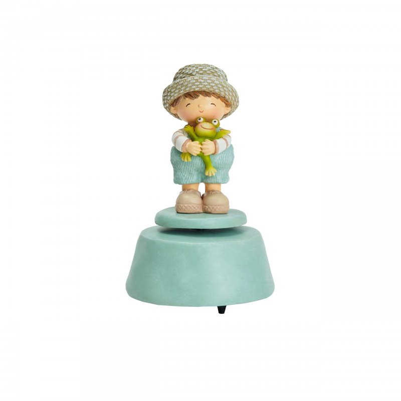 Henriette - Carillon Bimbo - Resina - Multicolor