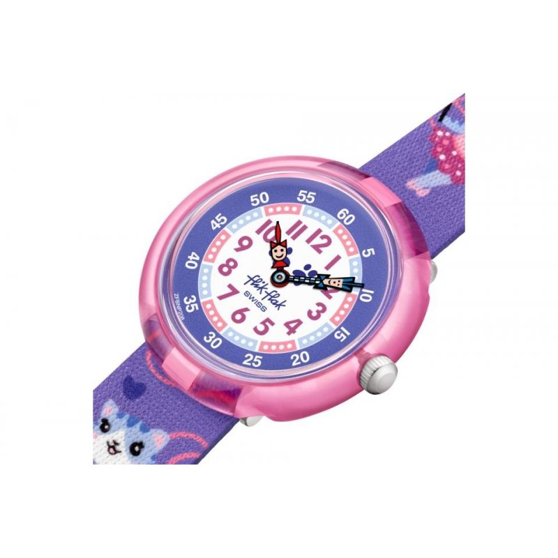 Flik Flak - Ballerichat - Orologio Bambini - Viola
