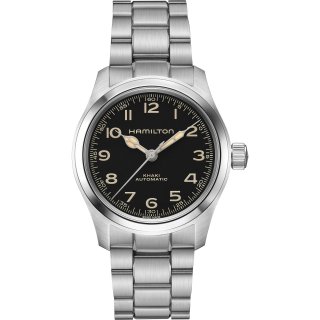 Hamilton - Khaki Field Murph - Acciaio - Nero