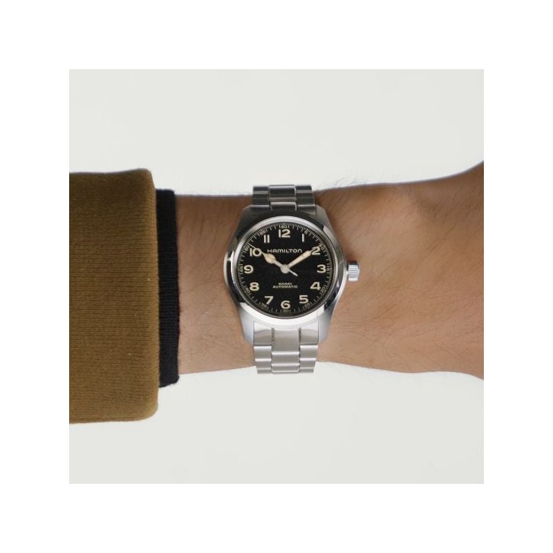 Hamilton - Khaki Field Murph - Acciaio - Nero