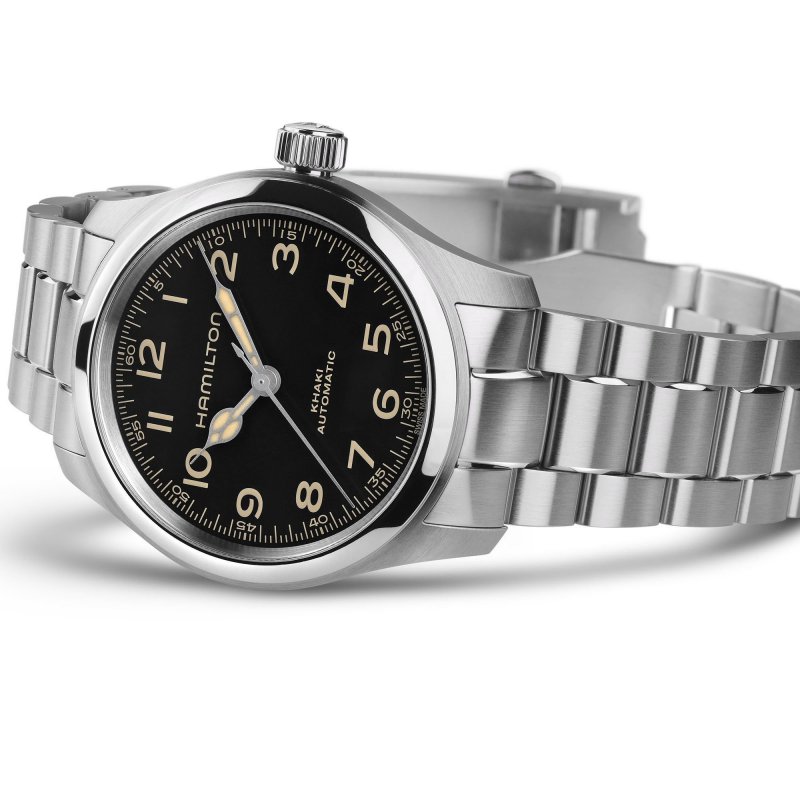 Hamilton - Khaki Field Murph - Acciaio - Nero