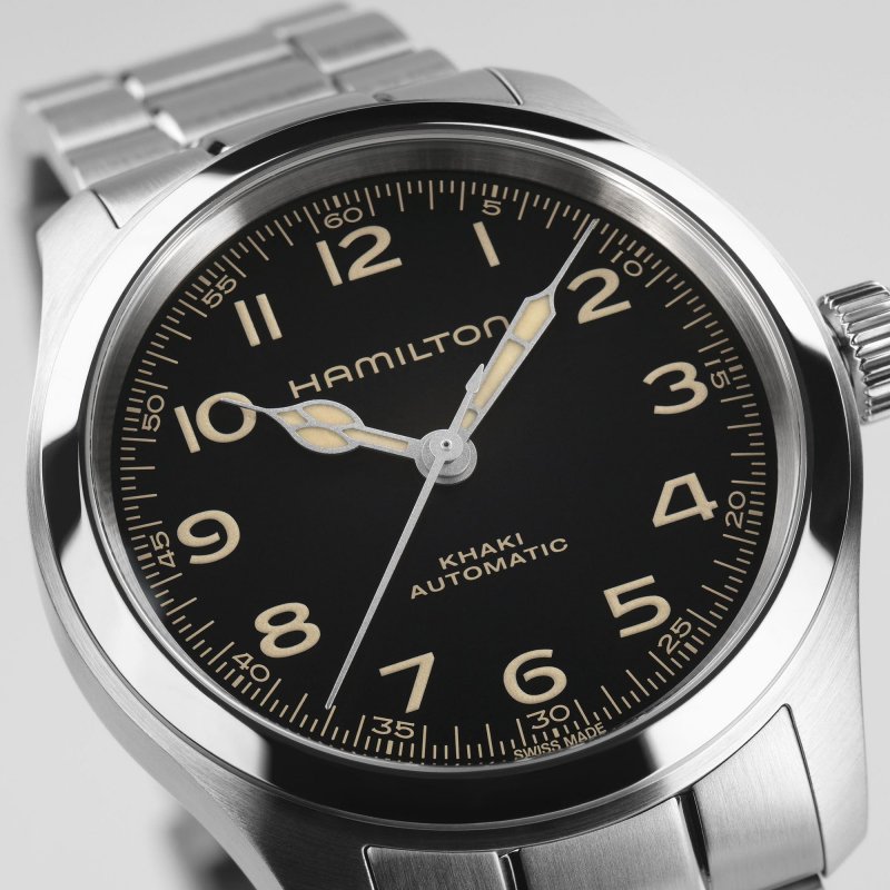 Hamilton - Khaki Field Murph - Acciaio - Nero