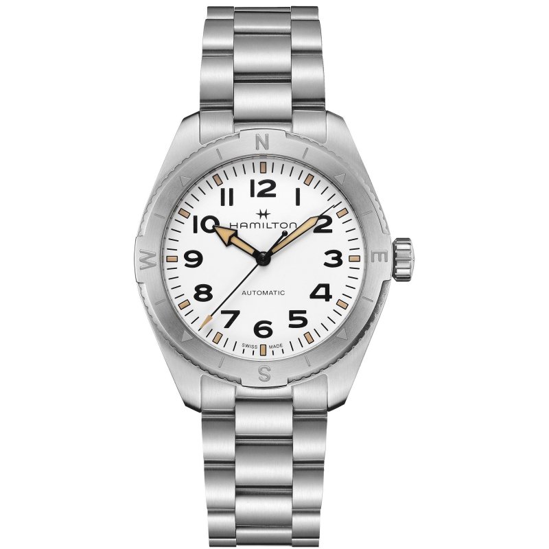 Hamilton - Khaki Field Expedition - Acciaio - Bianco