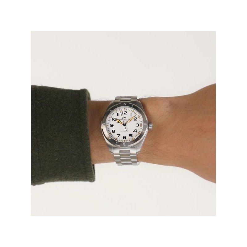 Hamilton - Khaki Field Expedition - Acciaio - Bianco