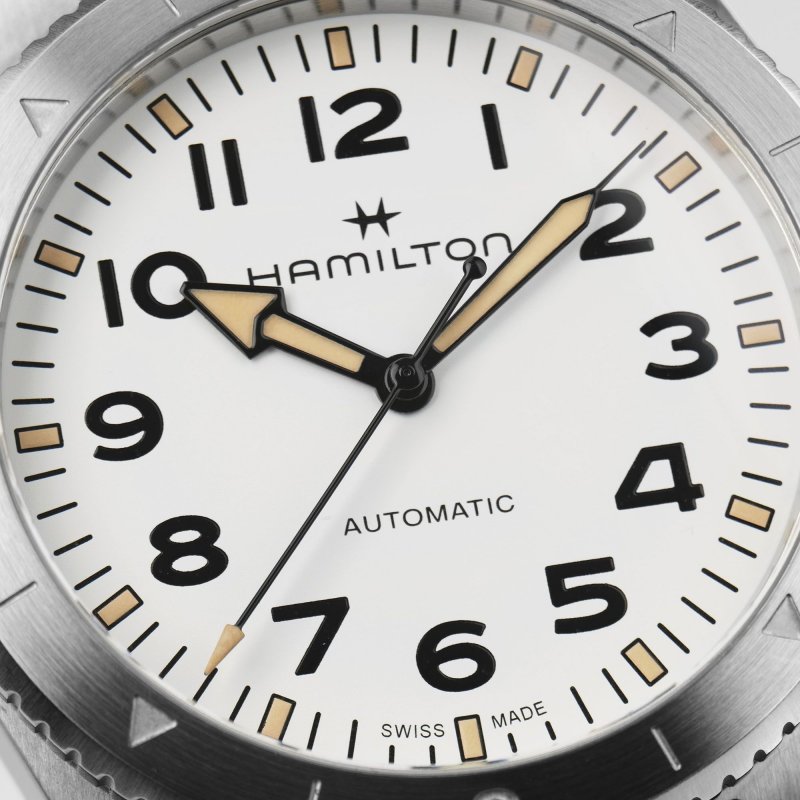 Hamilton - Khaki Field Expedition - Acciaio - Bianco