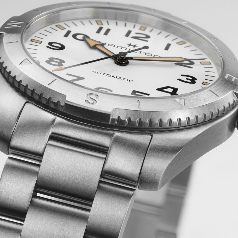 Hamilton - Khaki Field Expedition - Acciaio - Bianco
