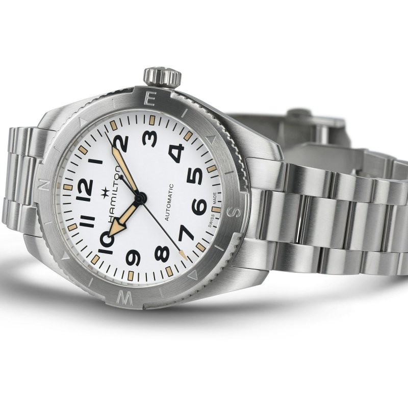 Hamilton - Khaki Field Expedition - Acciaio - Bianco