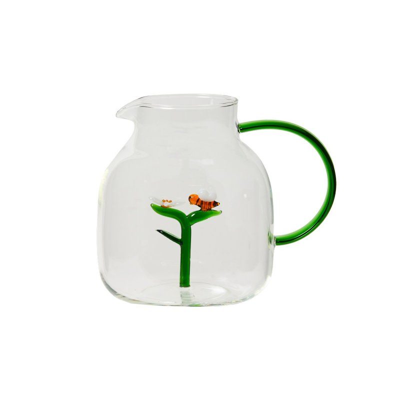 Henriette - Brocca Ape Confiore - Borosilicato - Multicolor
