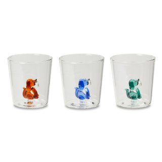 Henriette - Set Bicchieri Borosilicato - Multicolor