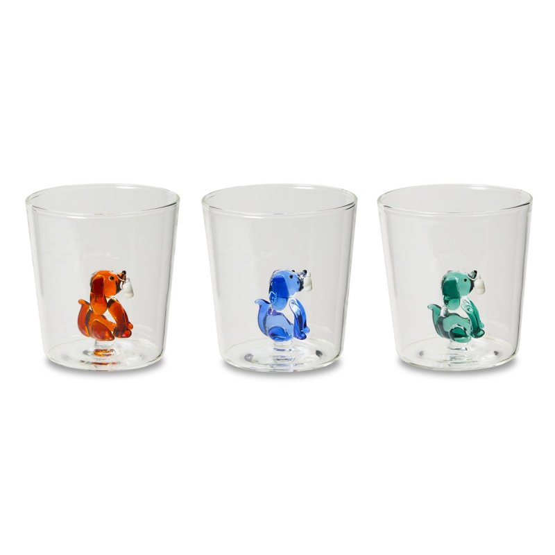 Henriette - Set Bicchieri Borosilicato - Multicolor