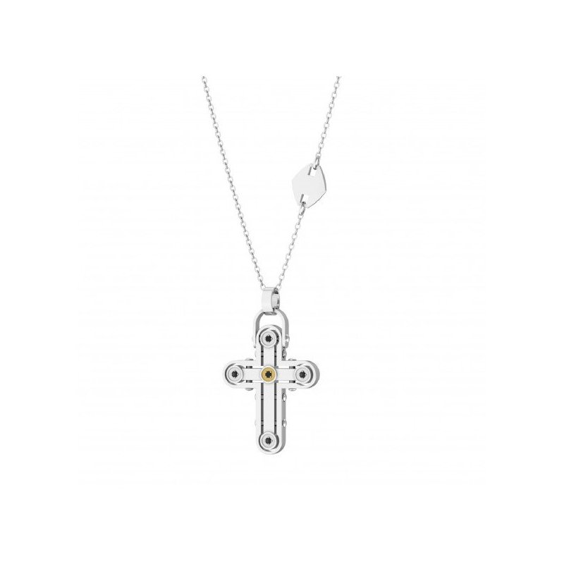 Collana 4Us Cesare Paciotti Croce Uomo 4Ucl7663
