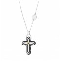 Collana 4Us Cesare Paciotti Croce Uomo 4Ucl7664