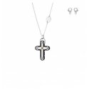 Collana 4Us Cesare Paciotti Croce Uomo 4Ucl7664