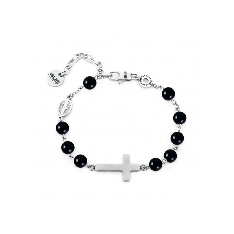 Bracciale 4Us Cesare Paciotti Rosario Uomo 4Ubr7495