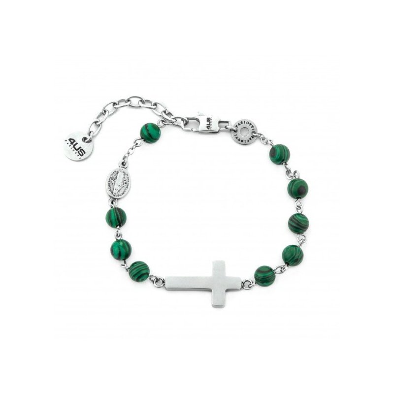 Bracciale 4Us Cesare Paciotti Rosario Uomo 4Ubr7497