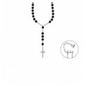 Collana 4Us Cesare Paciotti Rosario Uomo 4Ucl7494