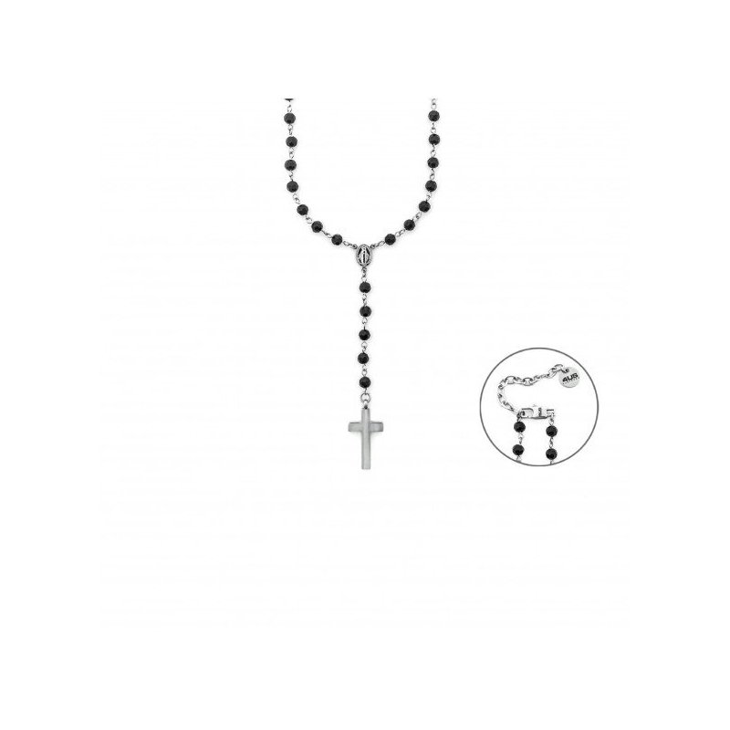 Collana 4Us Cesare Paciotti Rosario Uomo 4Ucl7509