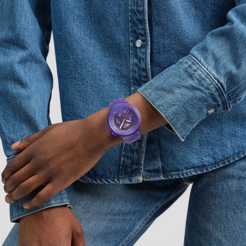 Swatch - Purple Joy - Orologio Viola - Oversize