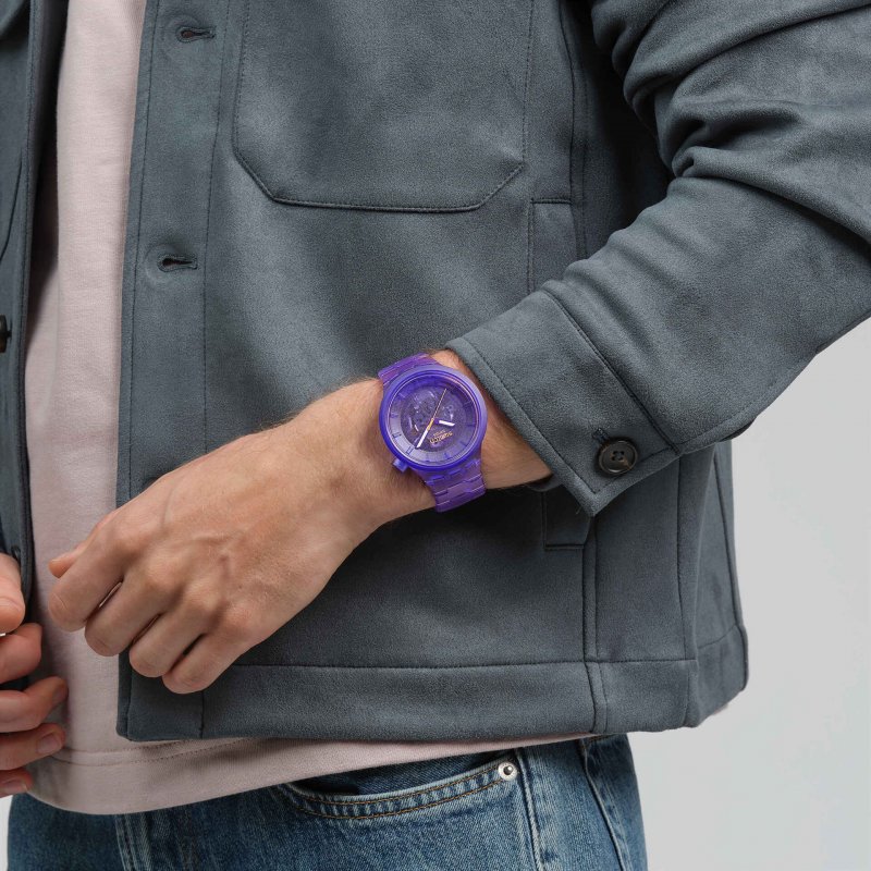 Swatch - Purple Joy - Orologio Viola - Oversize