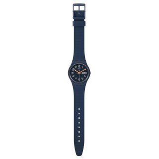 Swatch - Trendy Lines At Night - Blu Scuro - Silicone