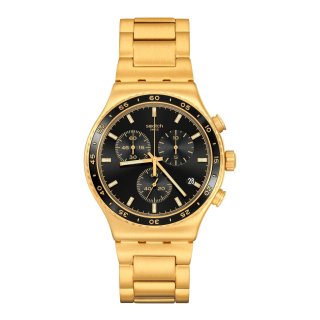 Swatch - In The Black - Cronografo - Acciaio Inox