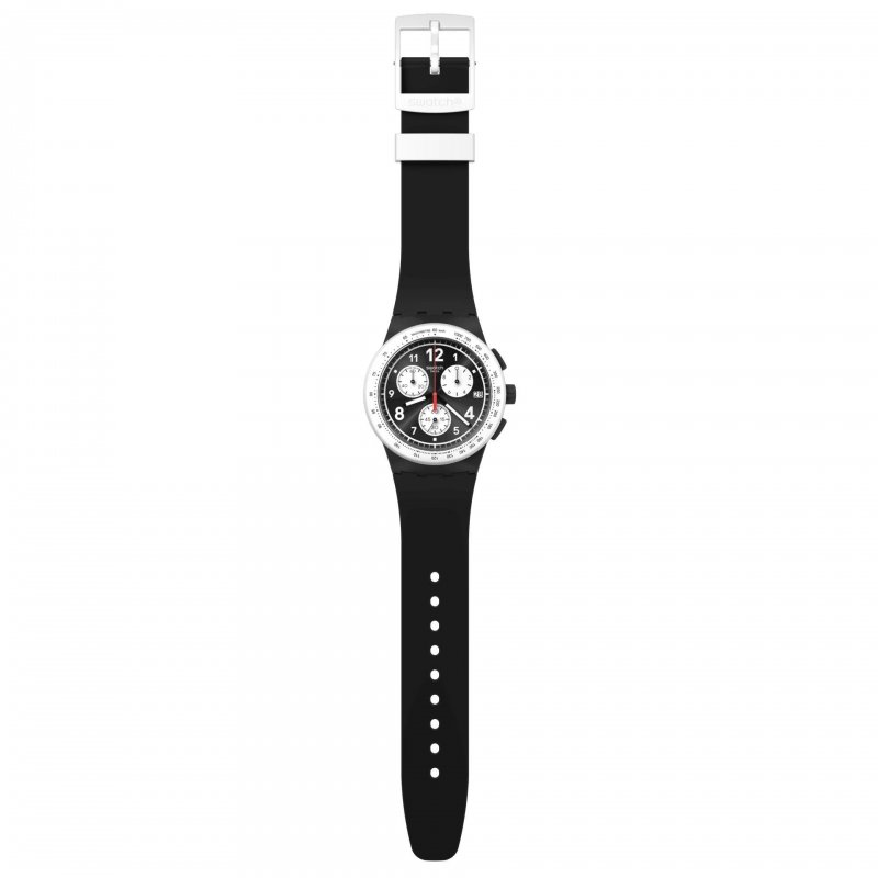 Swatch - Nothing Basic About Black - Cronografo Nero