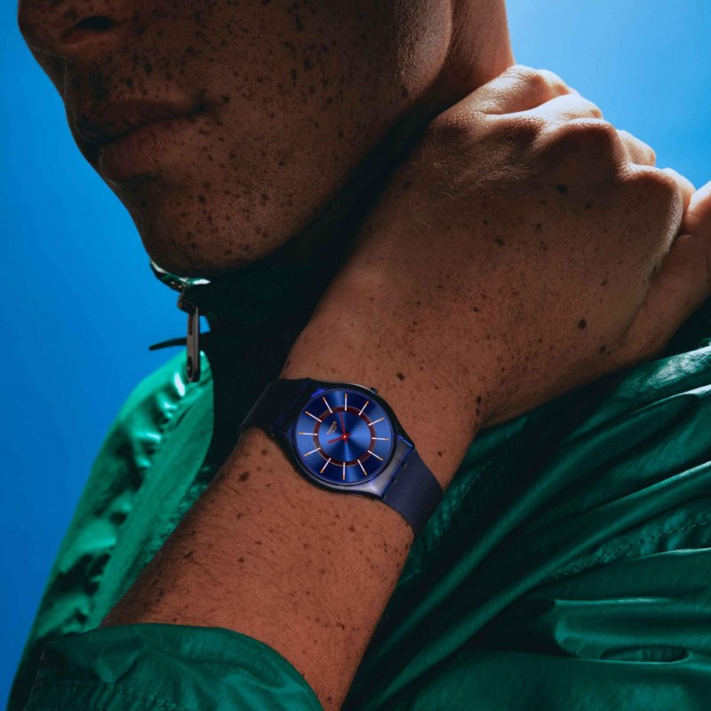 Swatch - Very Jazzy Berry - Blu - Ultrapiatto