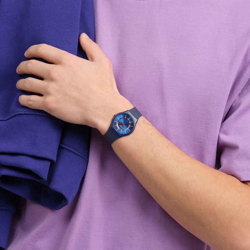 Swatch - Very Jazzy Berry - Blu - Ultrapiatto