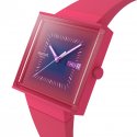 Swatch - Squarely Berry - Rosa - Bioceramic